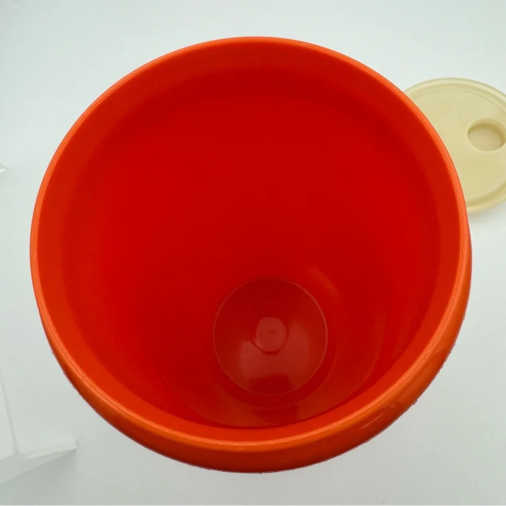 Vintage Tupperware Juice Keeper Harvest Orange 262-5